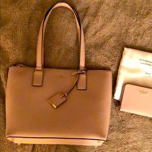 Kate Spade ♠️ small lucie bag and matching wallet